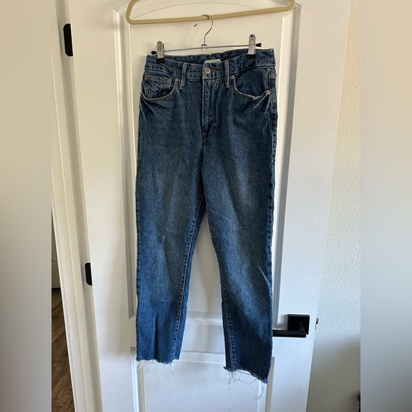 Good American | Good Classic High Rise Straight Jeans - Picture 2 of 3